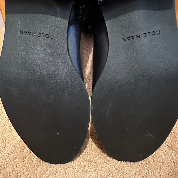 Cole Haan Elverton Knee High Black Leather Winter Boot, Size 9B - Picture 10 of 13